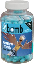 Slim Bomb little blue diet pill