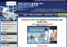 Phen375 UK website