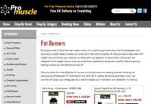 Pro Muscle website
