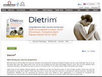 Vitabiotics website selling Dietrim