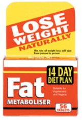 Old packaging for fat metaboliser